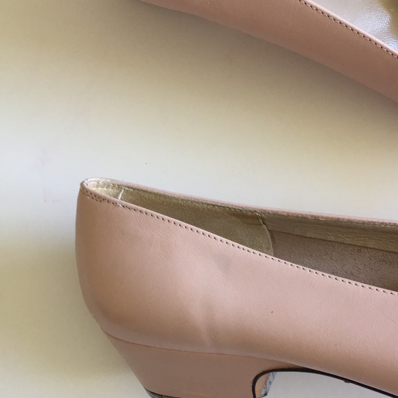 FERRAGAMO VIVA BOW LEATHER BALLERINA FLATS PALM BEACH - Picture 9 of 10